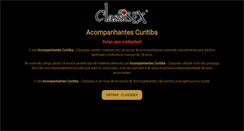 Desktop Screenshot of classisex.com.br